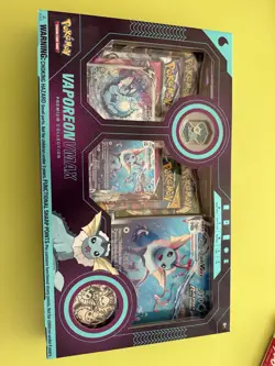 Pokemon Vaporeon VMAX Premium Collection Box Brand New Sealed - Image 1
