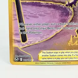 Gapejaw Bog 213/195 Full Art Secret Rare Holo Gold Pokemon Silver Tempest NM - Image 5