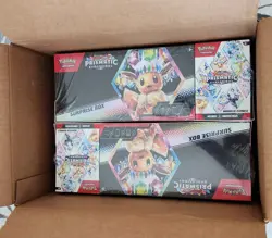 Pokemon TCG Prismatic Evolutions Surprise Box + Booster Bundle Sealed x2 - Image 1