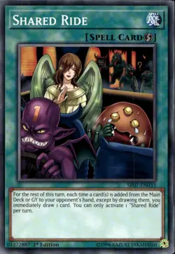 Shared Ride 1st Ed Common SR07-EN033 Yu-Gi-Oh! - Image 1