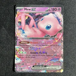 Mew ex 151/165 151 Pokemon TCG Card - Image 1