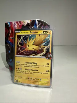 Team Rocket's Zapdos - (Cosmos Holo) 070/182 Promo Miscellaneous Cards & Product - Image 1