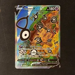 Unown V - 177/195 - Silver Tempest - Pokemon Card TCG - Near Mint - Image 1