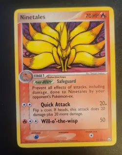 Pokemon Card - Ninetales Power Keepers 19/108 Rare Non-Holo - Image 1