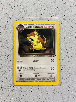 DARK RATICATE - Team Rocket Set - 51/82 - Common - Pokemon Card - Unlimited NM💎 - Image 1
