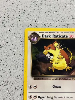 DARK RATICATE - Team Rocket Set - 51/82 - Common - Pokemon Card - Unlimited NM💎 - Image 4