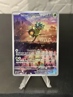 Teal Mask Ogerpon 123 Sv: Scarlet & Violet Promo Cards Holo - Image 1