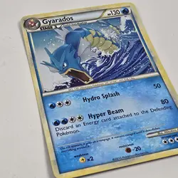 Gyarados 4/123 Holo HeartGold SoulSilver Pokemon Card TCG - Image 2