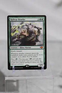 1x Railway Brawler - Outlaws of Thunder Junction - Image 1