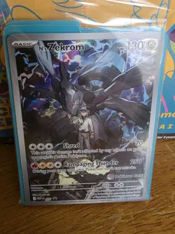 (SEALED) N's Zekrom 031 (Pokemon Center Stamp) Ascended Heroes ETB Promo NM TCG - Image 1