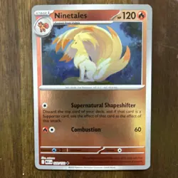 Ninetails 020/132 Reverse Holo - ME01: Mega Evolution Pokemon TCG - NM - Image 1