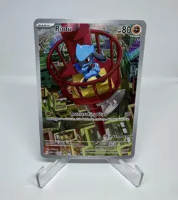 Riolu 010 - ME01: Mega Evolution POKEMON CENTER Stamped Promo Holo - Image 1