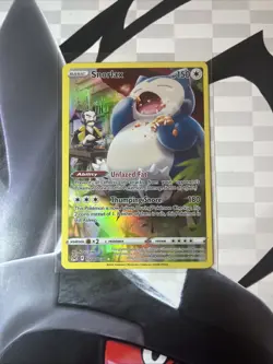 2022 Pokemon SWSH Lost Origin SNORLAX TG10/TG3 Ultra Rare Trainer Gallery - Image 1