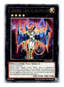 Number 104: Masquerade - JOTL-EN055 - Rare - Yugioh - Image 1