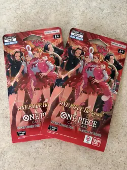 One Piece TCG Heroines Edition EB-03 Sleeved Booster Pack ‘s - 2 Packs - In Hand - Image 4