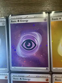 lot of 8 pokemon energy cosmos holo with 3 swirls on EACH CARD - Image 3