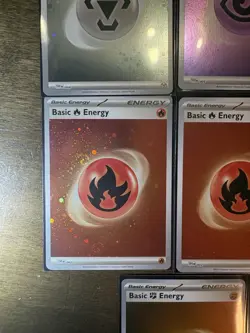lot of 8 pokemon energy cosmos holo with 3 swirls on EACH CARD - Image 4