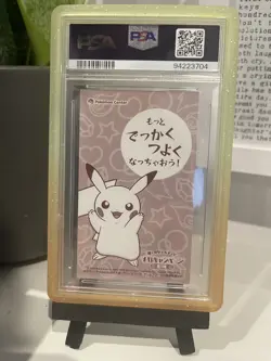 PSA 10 Poncho Pikachu Mega Charizard Y Promo Business Card Pokemon - Image 2
