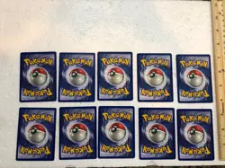 Lot Of - 36 Vintage Pokemon Uncommon Jungle Set Cards - Image 4