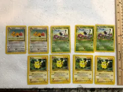 Lot Of - 36 Vintage Pokemon Uncommon Jungle Set Cards - Image 5