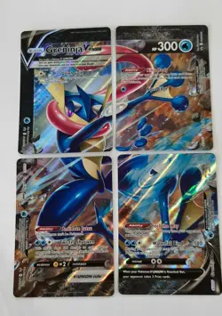 Greninja V-Union 4-cards set NM, English Pokemon Promos - Image 1