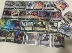 Black Marshall.D.Teach One Piece Deck Ready To Play With Extra Cards St27 - Image 1