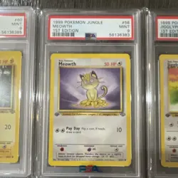 Pokemon Jungle 1st Edition Mint PSA 9 Card Lot 1999 - Image 2