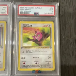 Pokemon Jungle 1st Edition Mint PSA 9 Card Lot 1999 - Image 3