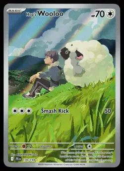 Hop's Wooloo 170/159 Holo Illustration Rare Journey Together Pokemon Card - Image 1