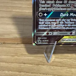 Pokemon TCG Umbreon & Darkrai GX SM241 Tag Team Promo Card Sun & Moon - Image 3