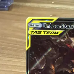 Pokemon TCG Umbreon & Darkrai GX SM241 Tag Team Promo Card Sun & Moon - Image 4