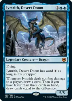 1x Iymrith, Desert Doom NM-Mint, English Adventures in the Forgotten Realms MTG - Image 1