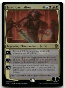 Jared Carthalion #2 (Foil) (NM) Dominaria United DMC Magic MTG - Image 1