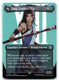 Fang, Fearless l'Cie (Foil Borderless) #381 Final Fantasy - Image 1