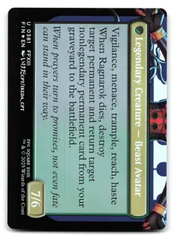 Fang, Fearless l'Cie (Foil Borderless) #381 Final Fantasy - Image 2