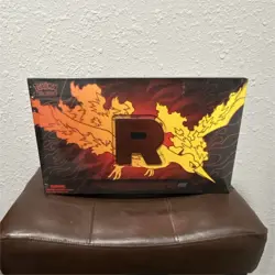 Pokemon Team Rocket's Moltres ex Booster Special Edition Box READ DESCRIPTION - Image 1