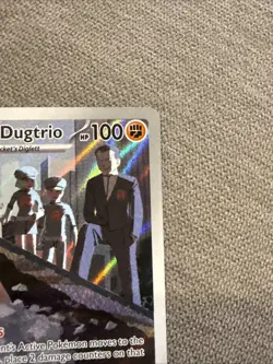 Pokemon TCG Team Rocket’s Dugtrio 239/217 Illustration Rare Ascended Heroes - Image 3