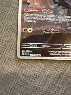 Pokemon TCG Team Rocket’s Dugtrio 239/217 Illustration Rare Ascended Heroes - Image 5