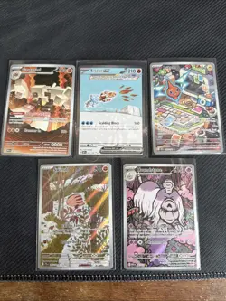 Pokemon TCG Full Art Illustration Rare Holo Lot Near Mint English - Image 1