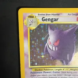 Pokemon Vintage Holo Gengar 5/62 Fossil WoTC 1999 - Image 2