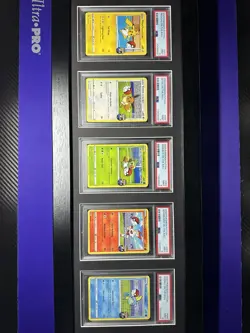 Complete 2020 Pokemon Futsal Collection “On the Ball” Set PSA 9 - Image 1