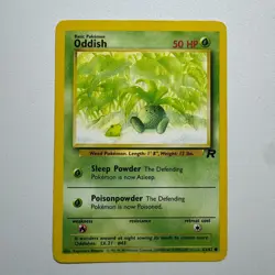 Oddish 63/82 | Common - Team Rocket LP/MP Pokemon TCG - Image 1