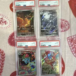 Pokemon PSA 10 LOT (Vulpix, Steelix, Ivysaur, Riolu) - Image 1
