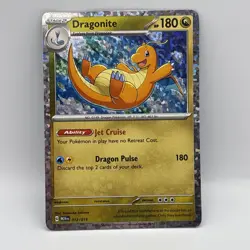 McDonalds 2024 Pokemon Dragon Discovery Dragonite Holo Promo 012/015 - Image 1
