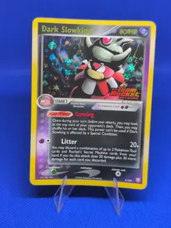 Pokemon Dark Slowking 9/109 Reverse Holo Team Rocket Returns LP-Nm Condition - Image 1