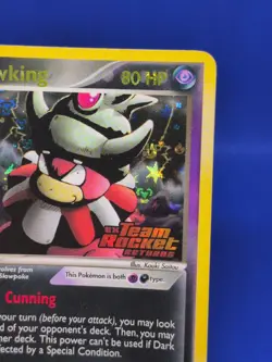 Pokemon Dark Slowking 9/109 Reverse Holo Team Rocket Returns LP-Nm Condition - Image 3