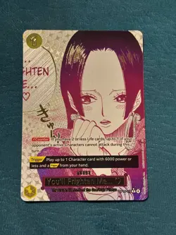 One Piece TCG You'll Frighten Me... Alternate Art OP14-118 ENGLISH BOA LP - Image 1