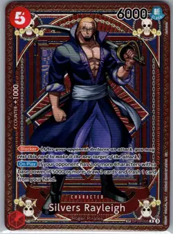 Silvers Rayleigh (SP) OP09-005 English A Fist of Divine Speed - One Piece - NM - Image 1