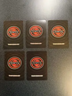 Chaotic TCG - 1st Ed - Card Lot Set Bundle (5 cards) - Image 2