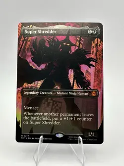 Super Shredder (Borderless) Teenage Mutant Ninja Turtles Foil - Image 1